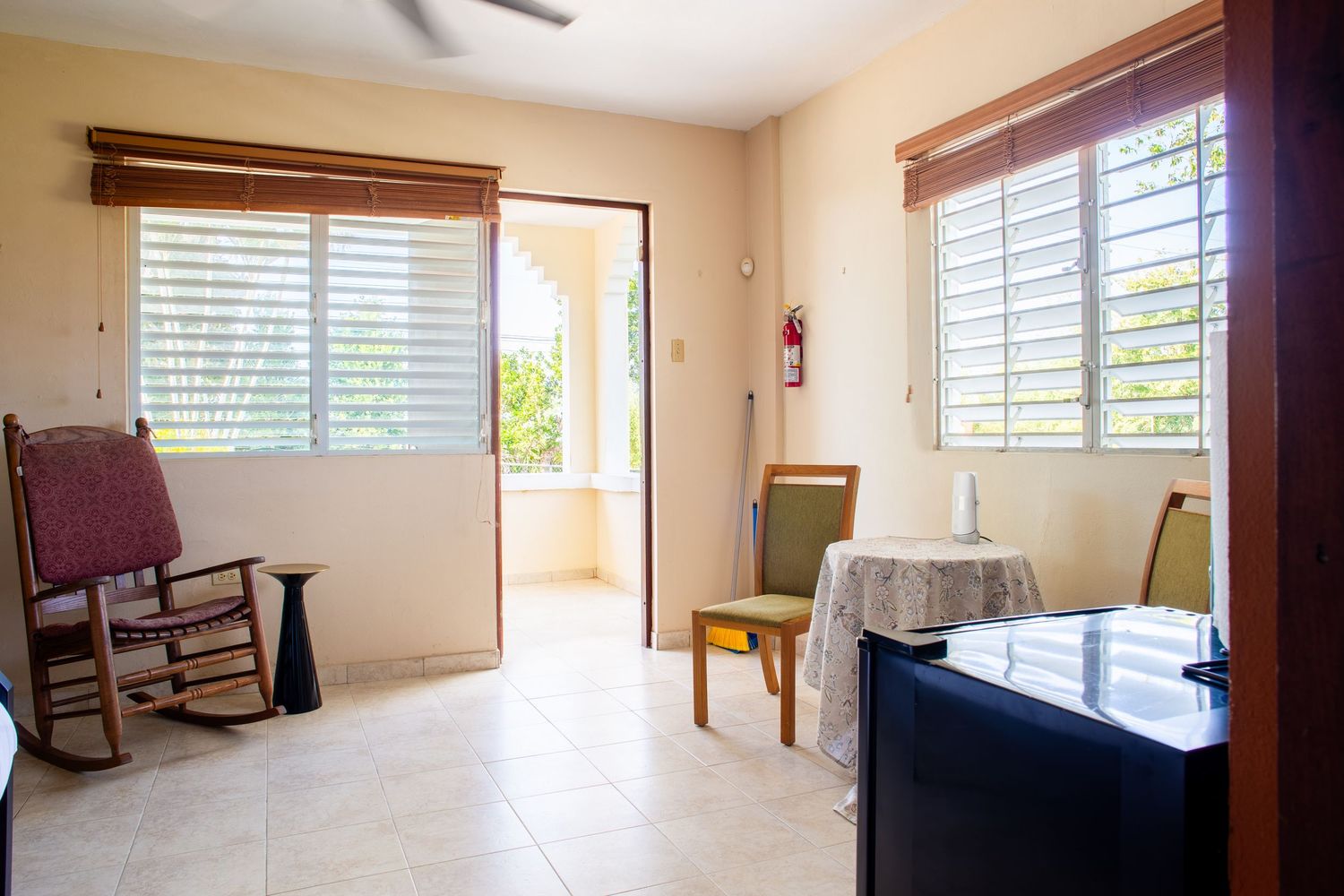 Real estate photo for a short-term rental in Aguas Buenas, Puerto Rico. Bedroom.