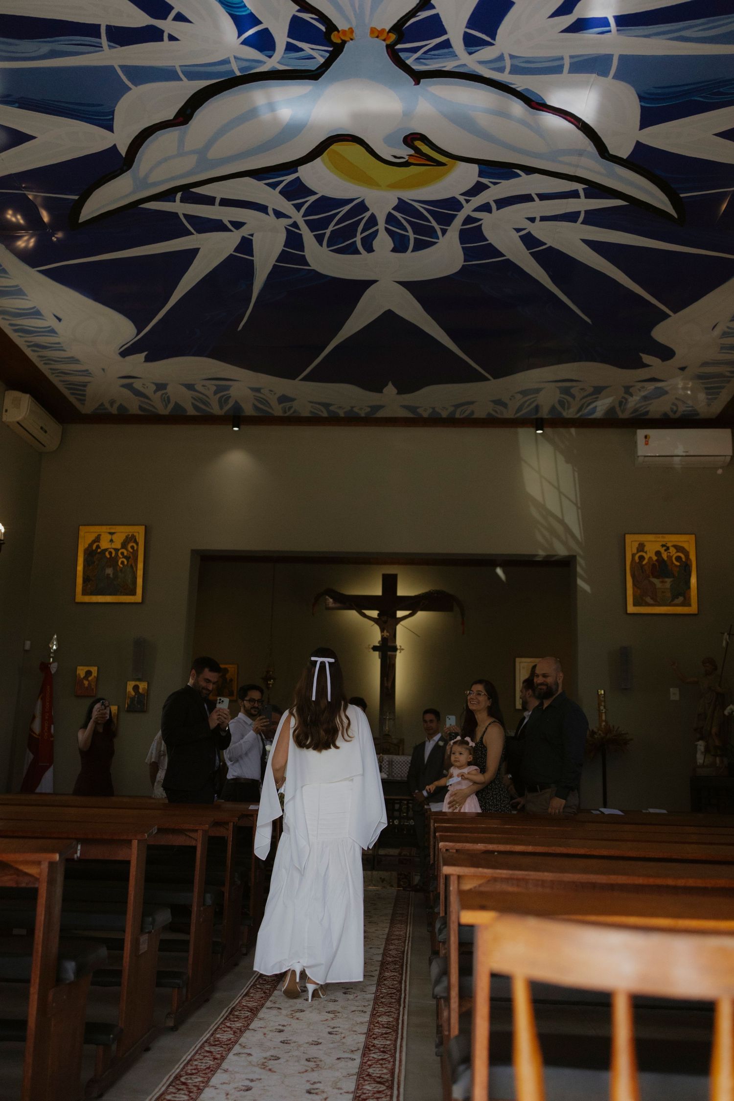 Mini-wedding na igreja
