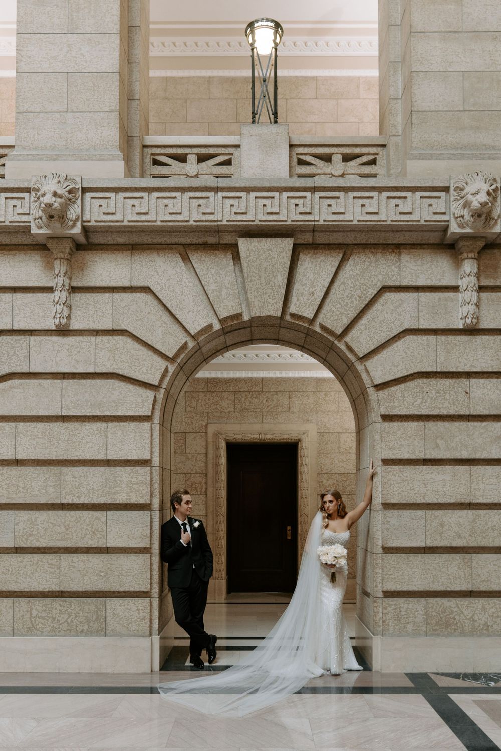 Winnipeg Winter Wedding at the Fort Garry Hotel