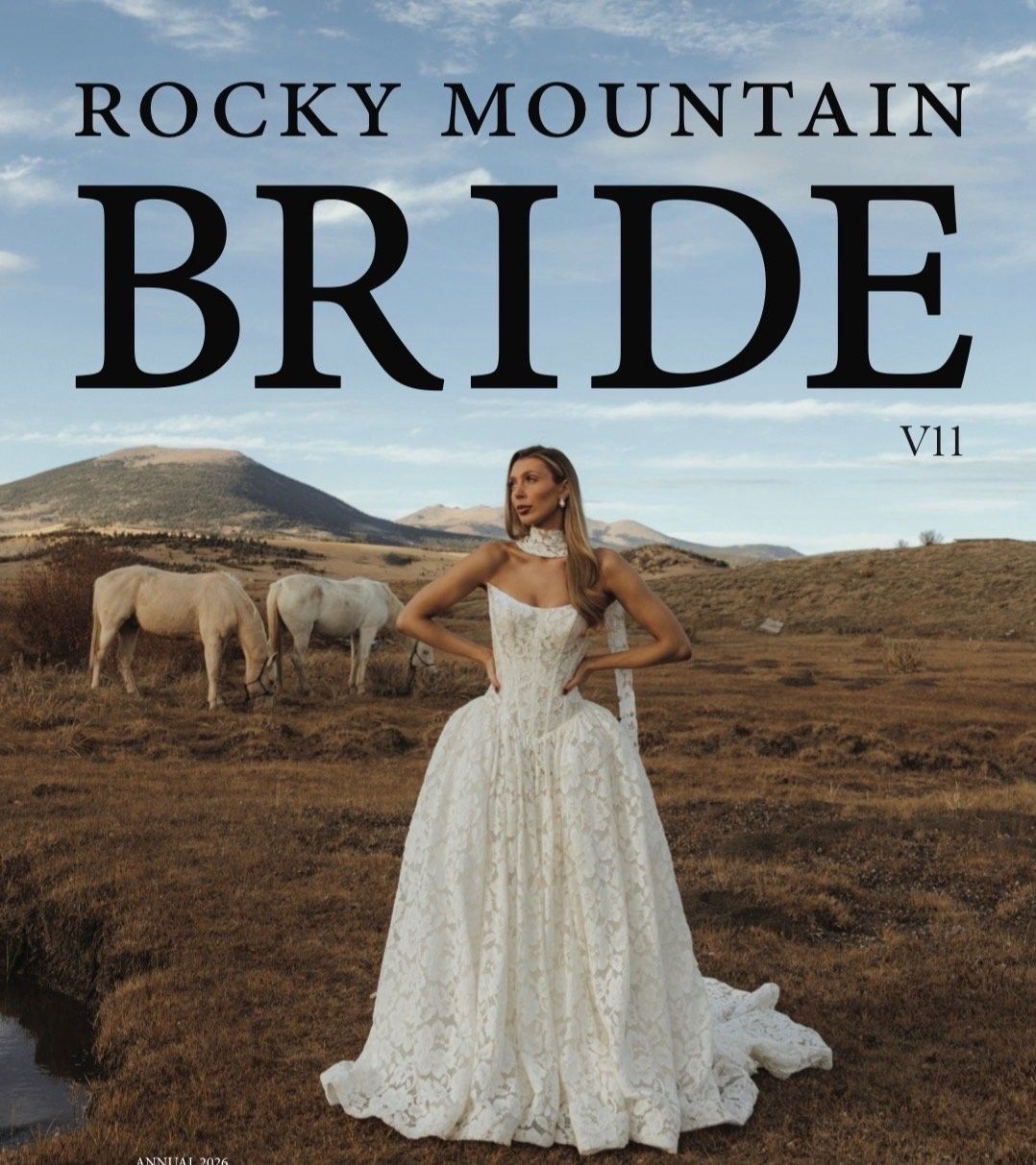 Featured in Rocky Mountain Bride for Content Creation