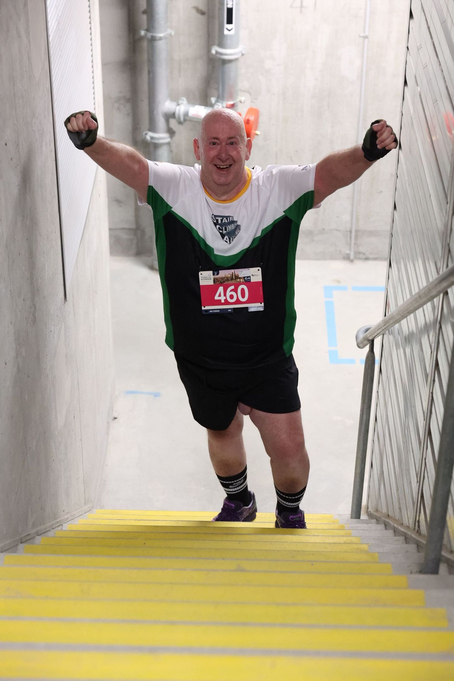 Stair Climb.  Melbourne Sports Photographer.