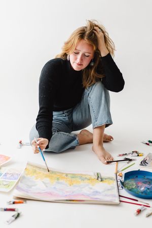studio based photographer for branding photos
