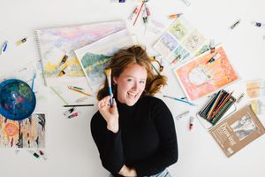 painter branding photos for small business in Colorado
