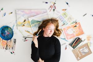 Colorado small business owner branding photos.