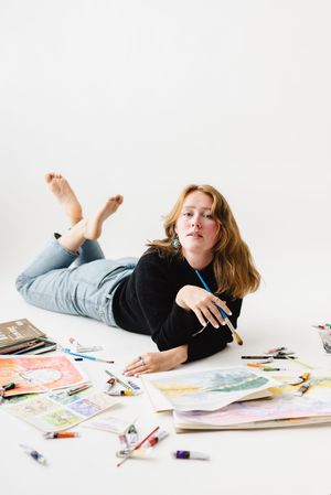 artist branding photos for small businesses in Colorado