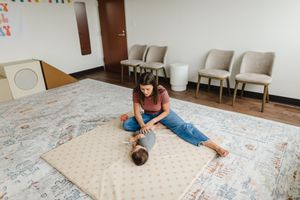 baby physical therapy Branding photos for Colorado based small business progress through play