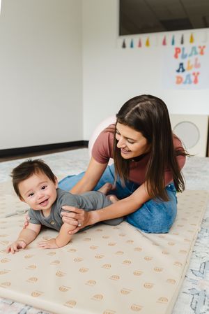 baby physical therapy Branding photos for Colorado based small business progress through play