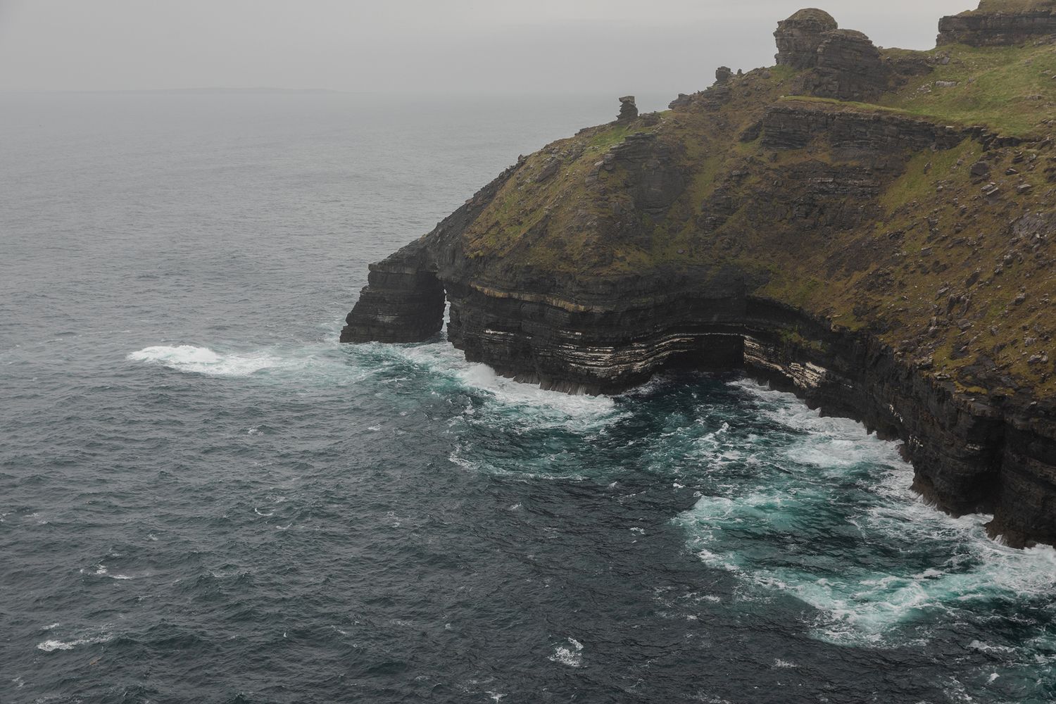 Destination elopement along the Wild Atlantic Way from Doolin Cliff Walk vows to dramatic Hags Head portraits