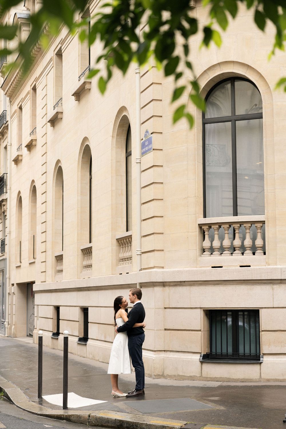 Paris street engagement. Paris cinematic couple portraits. Best paris portrait photographer. Paris film photographer.