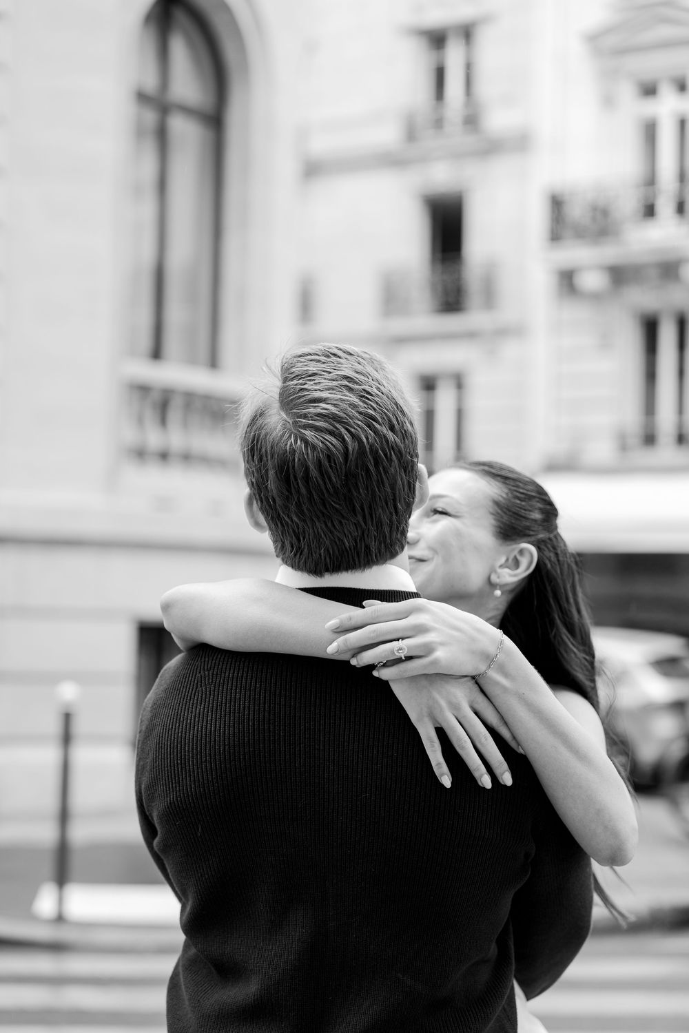 Paris cinematic couples photographer. Paris cinematic wedding photographer. Paris editorial photography. Luxury engagement photographer.