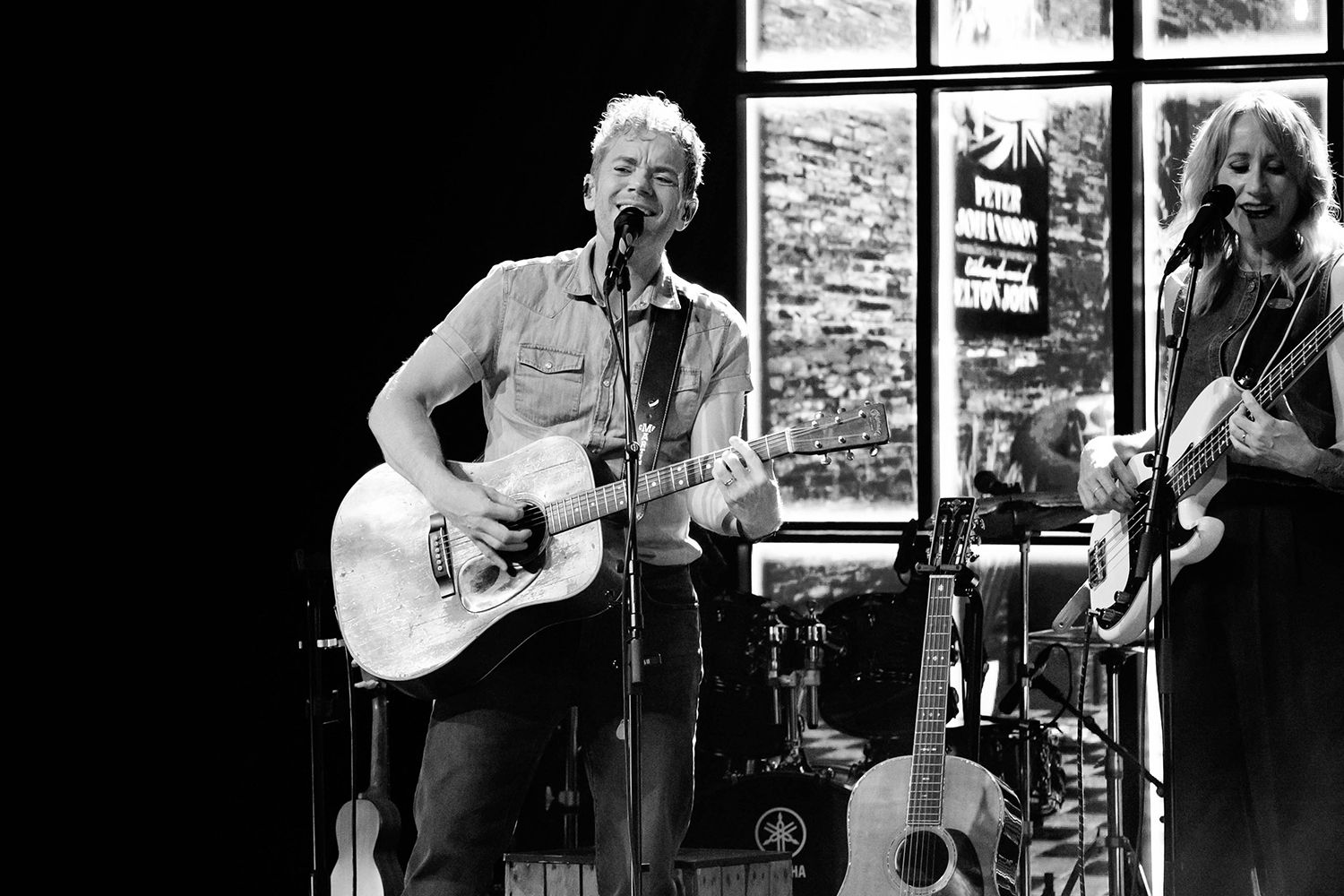Peter Johansson, Bruno Mitsogiannis, Matilda Grün och Petra Wahlgren unplugged 2.0 i Växjö konserthus. Footgraf Rebecca Nordin.
