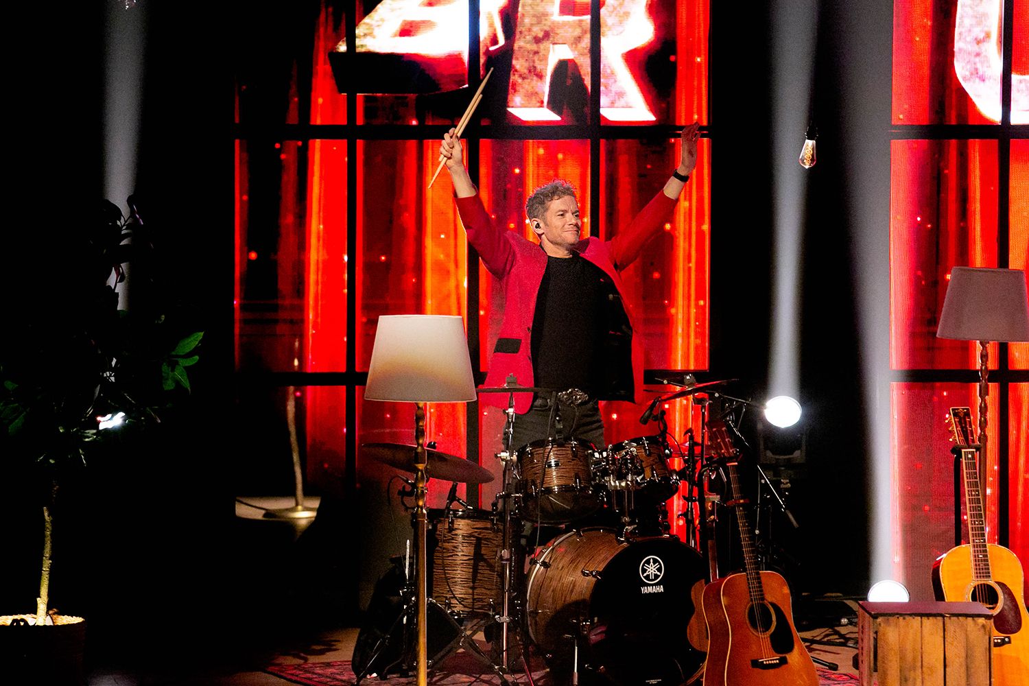 Peter Johansson, Bruno Mitsogiannis, Matilda Grün och Petra Wahlgren unplugged 2.0 i Vixjö konserthus. Footgraf Rebecca Nordin.