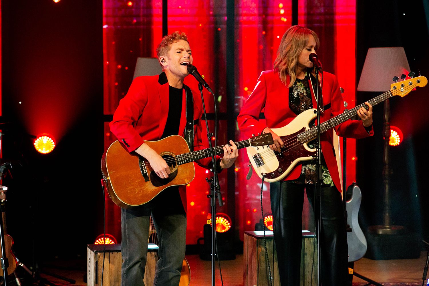 Peter Johansson, Bruno Mitsogiannis, Matilda Grün och Petra Wahlgren unplugged 2.0 i Vixjö konserthus. Footgraf Rebecca Nordin.