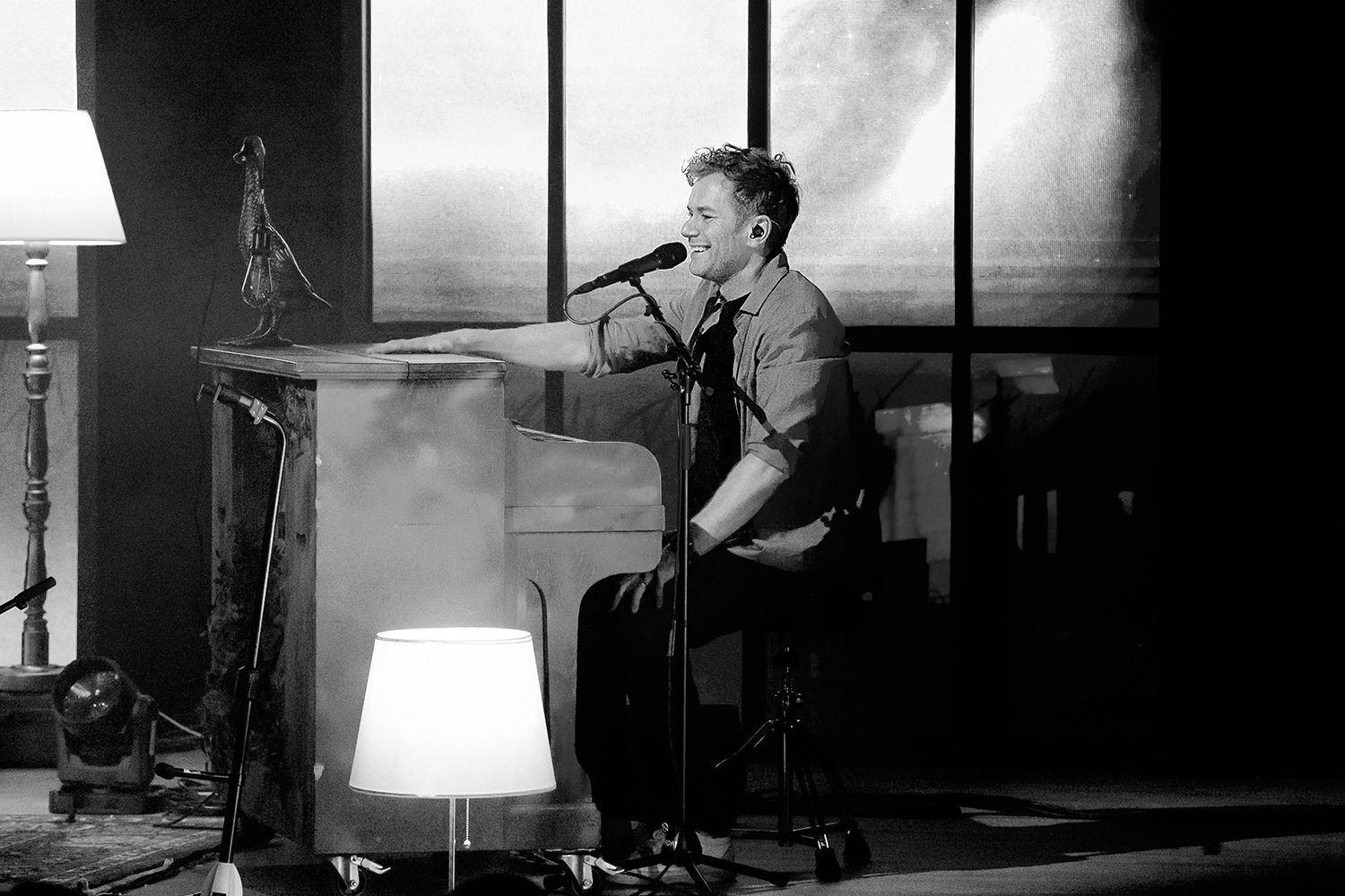 Peter Johansson, Bruno Mitsogiannis, Matilda Grün och Petra Wahlgren unplugged 2.0 i Vixjö konserthus. Footgraf Rebecca Nordin.