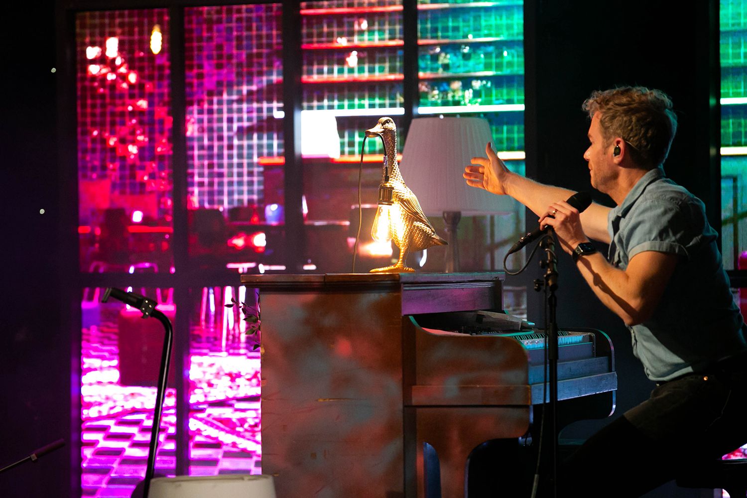 Peter Johansson, Bruno Mitsogiannis, Matilda Grün och Petra Wahlgren unplugged 2.0 i Växjö konserthus. Footgraf Rebecca Nordin.