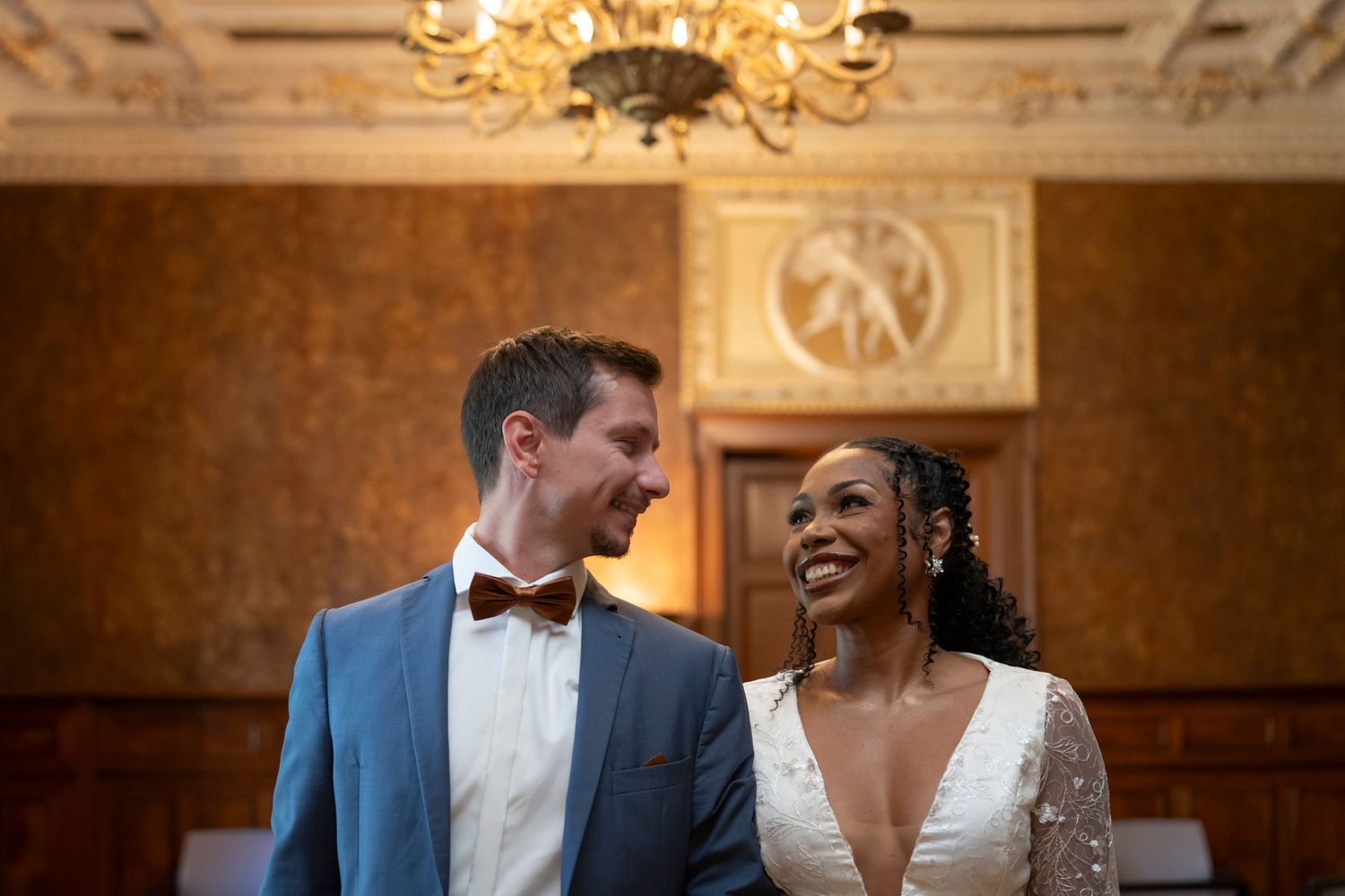 Standesamt Villa Kogge Trauzimmer, Hochzeitsfotograf Berlin Charlottenburg
