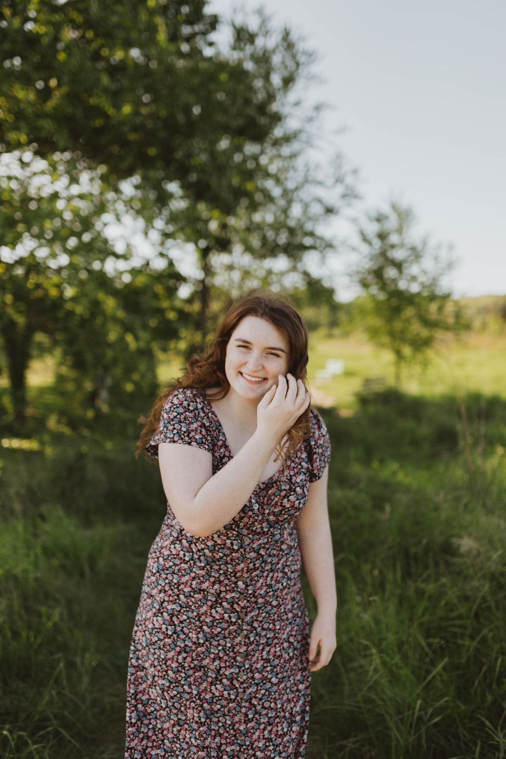 Springtime graduation photo session of young lady  in Seattle, Washington by affordable portrait photographer