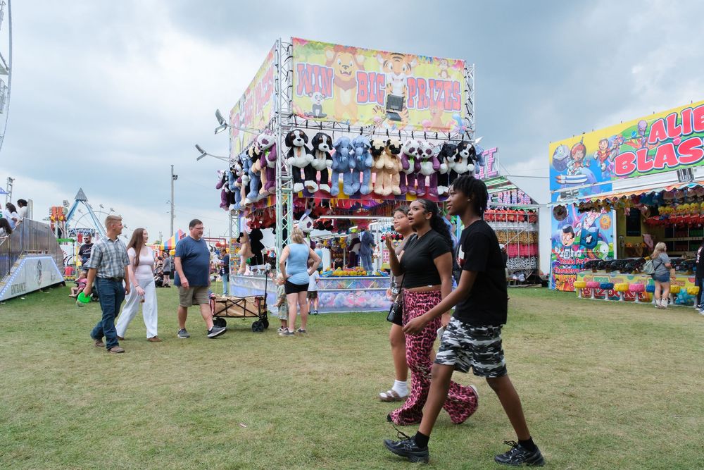Scene from the Boone County Fair in Belvidere, IL captured by photographer David J. Manning on August 14, 2026.