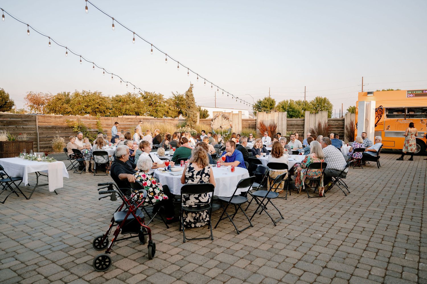 Walla Walla wedding reception at Foundry Vineyards