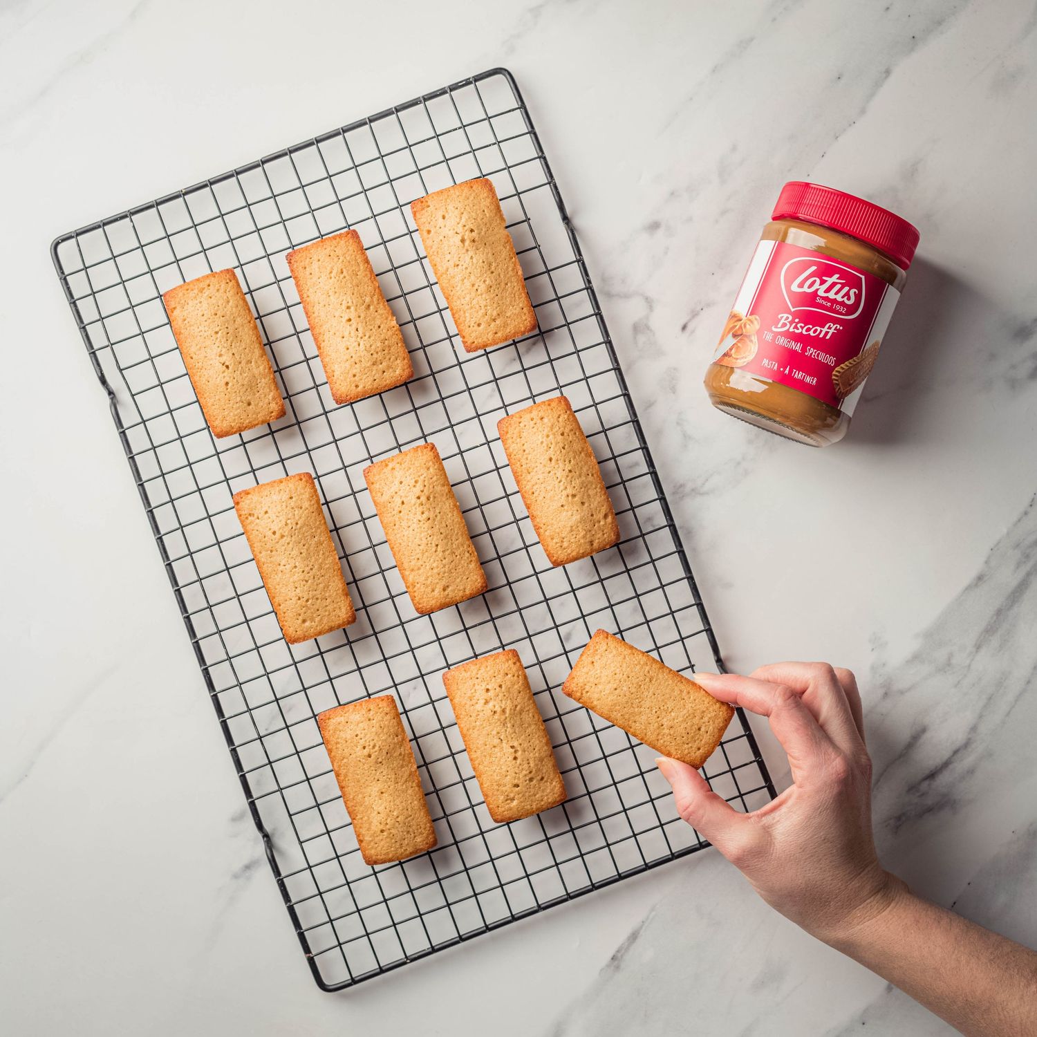 Création de recettes avec photo pour la marque Lotus du Groupe Biscoff par Mélanie Rousselle, photographe culinaire
