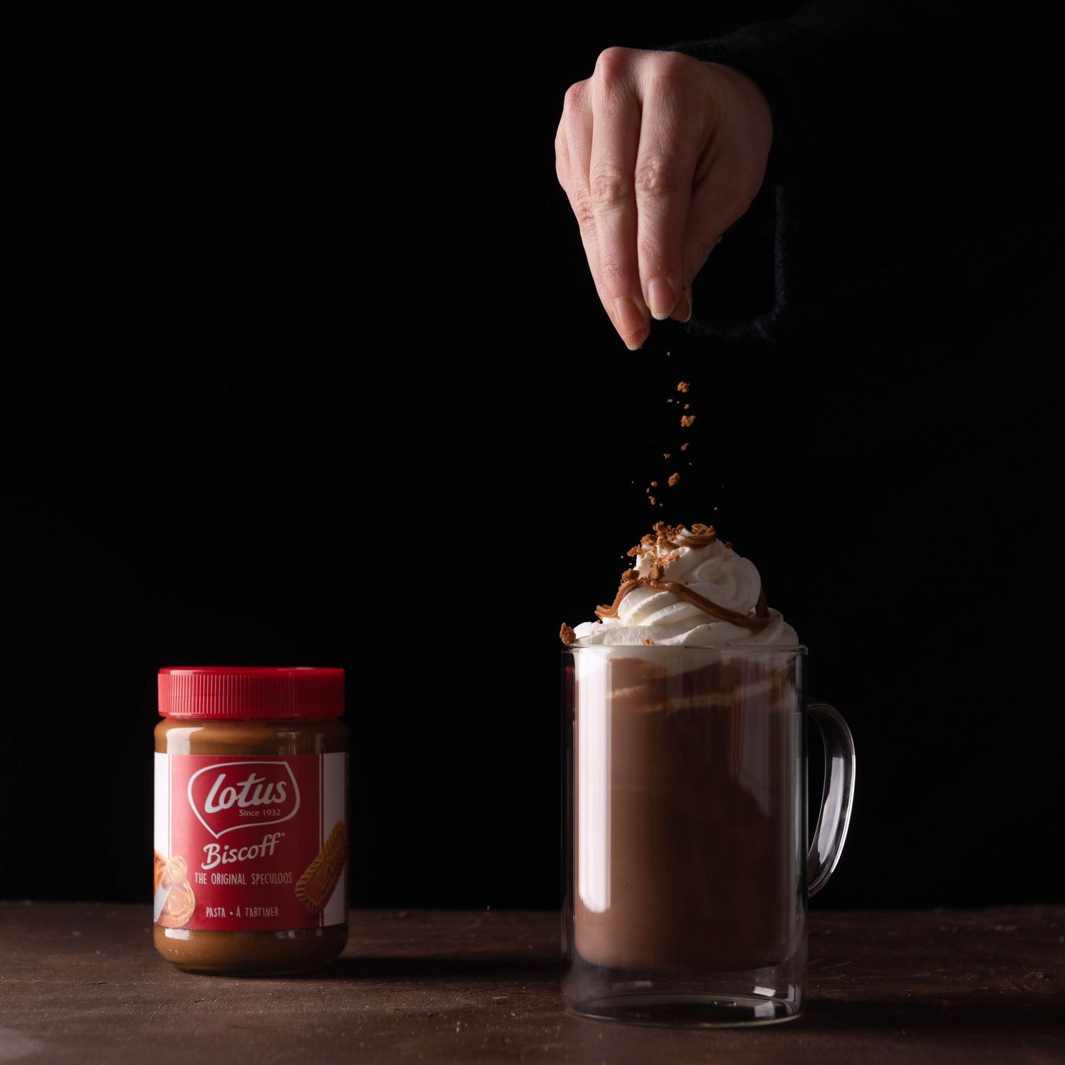 Création de recettes avec photo pour la marque Lotus du Groupe Biscoff par Mélanie Rousselle, photographe culinaire