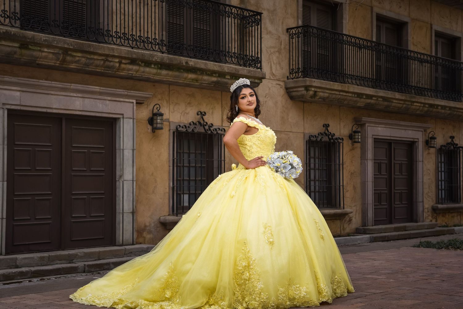 Dallas Fort Worth Quinceañera photography documenting Briana's inspiring Dream Quinceañera through timeless professional portraits.