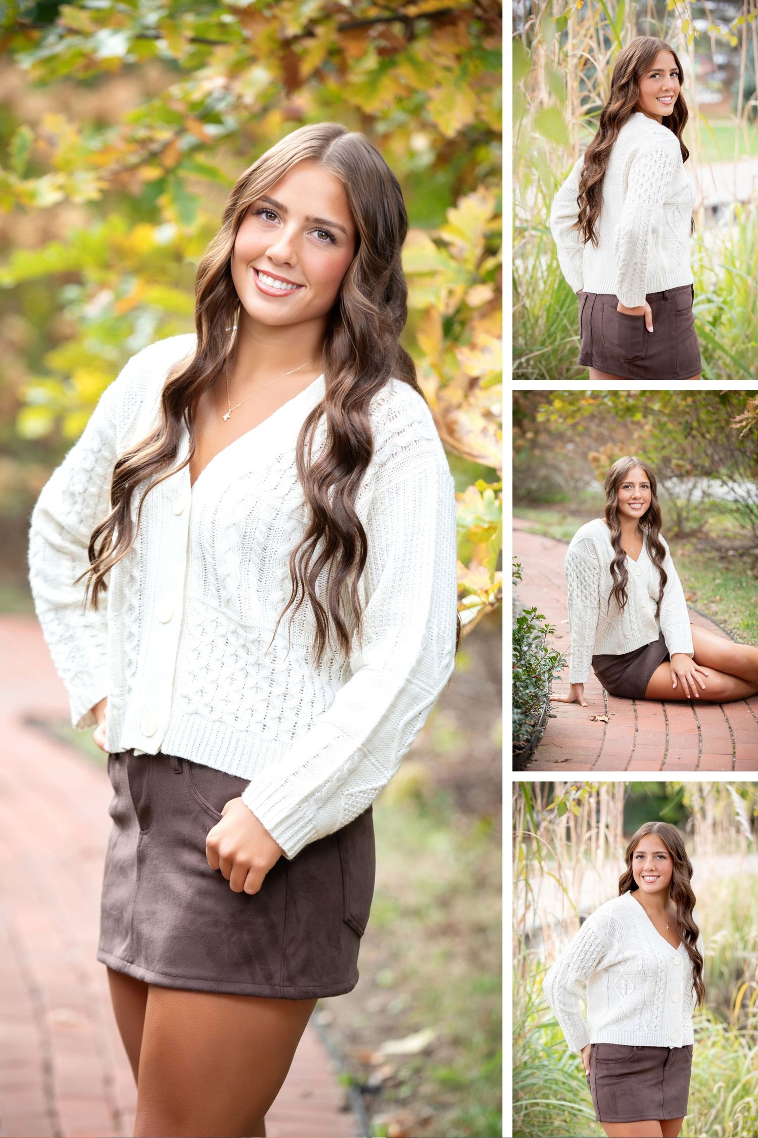 Columbus Ohio senior pictures at Everal Barn featuring an Olentangy senior with soft fall colors and timeless portraits.