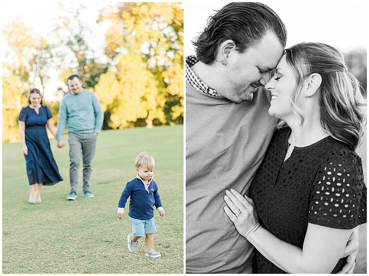 Slanovec family enjoying a family photography session at East Ridge Country Club in Shreveport Louisiana
