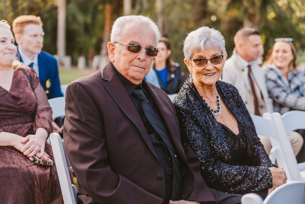 Channel Side Club in Palm Coast Florida. Wedding photography of outdoor ceremony. Guests portraits.