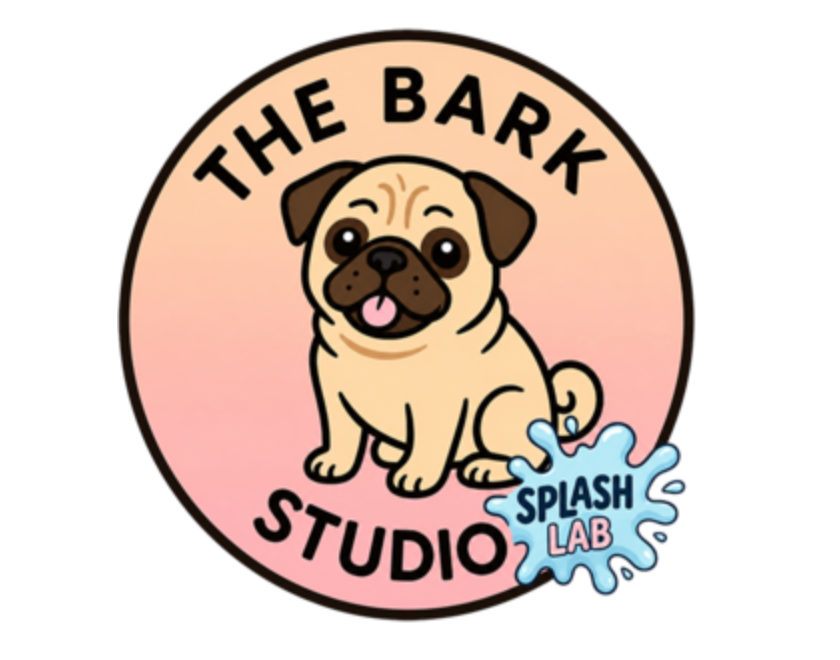 The Bark Studio Splash Lab Logo