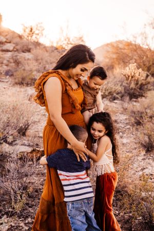 family photographer AZ, outdoor family portraits