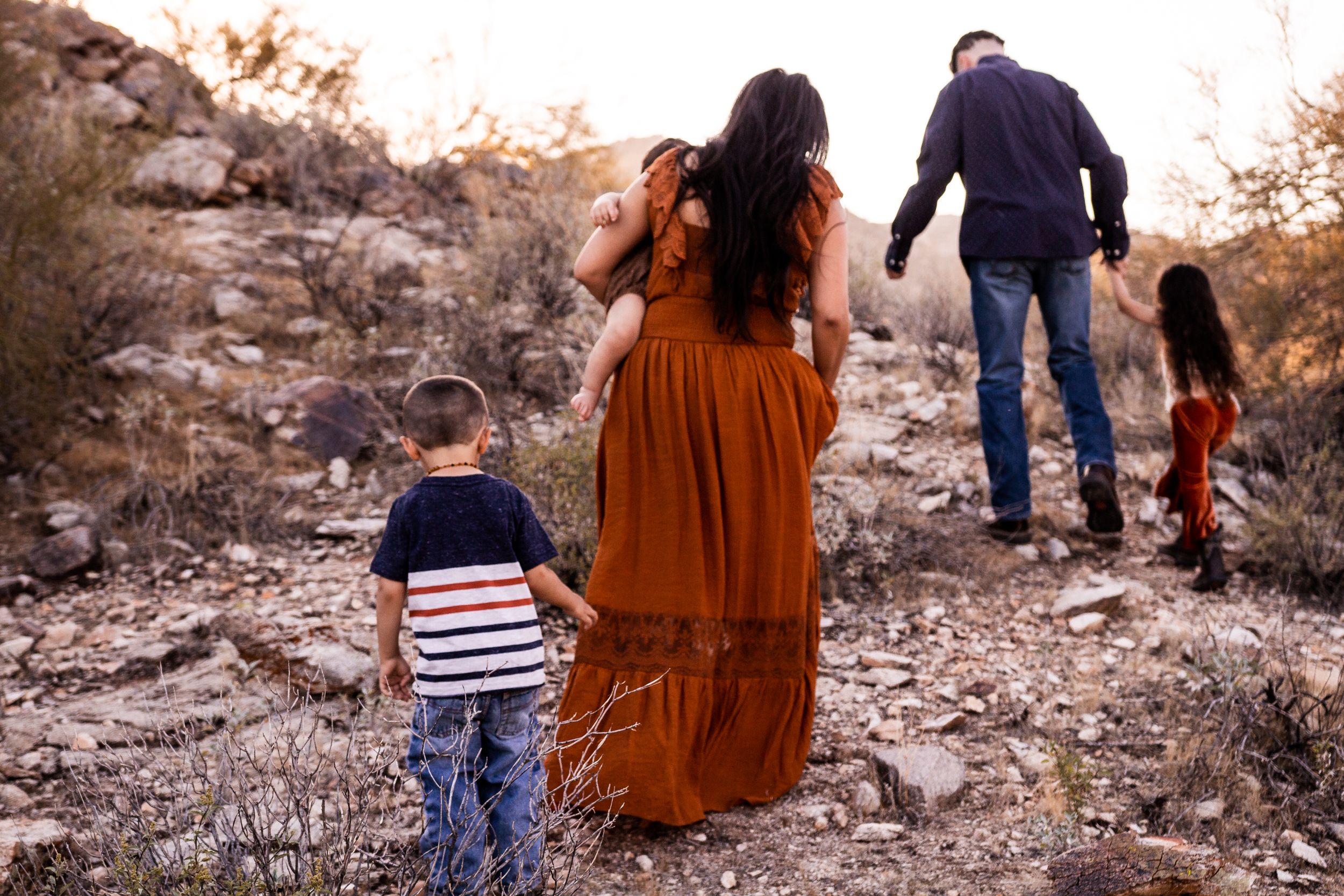 family photographer AZ, outdoor family portraits