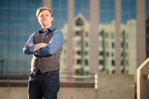 Senior boys posing, Urban locations in downtown Boise, Senior Photos, Boise Photographer