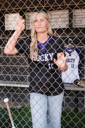 High School Portraits Portrait Photography High School Seniors, Softball Dugout