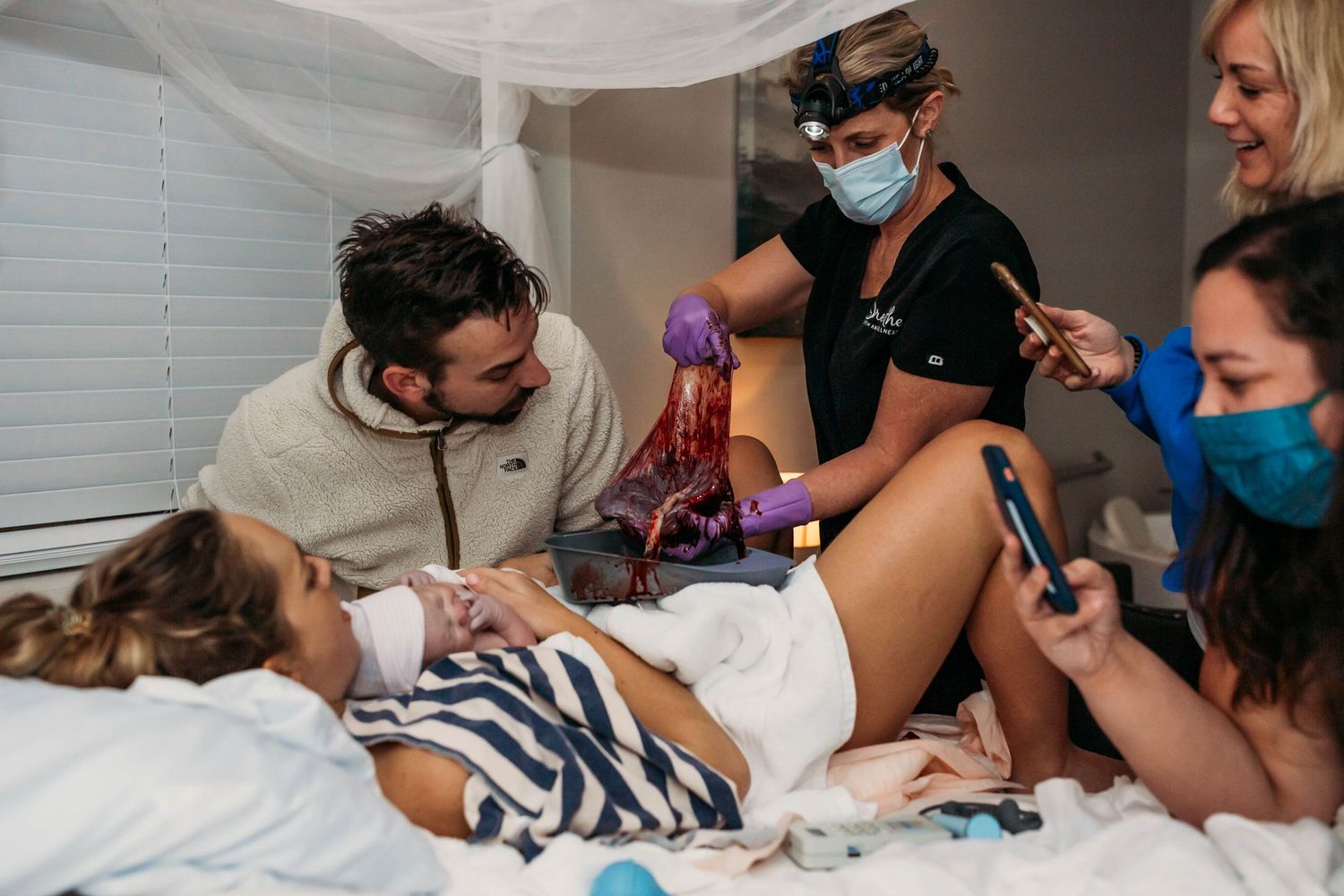 Birth at breathe birthing center in Tulsa, Oklahoma