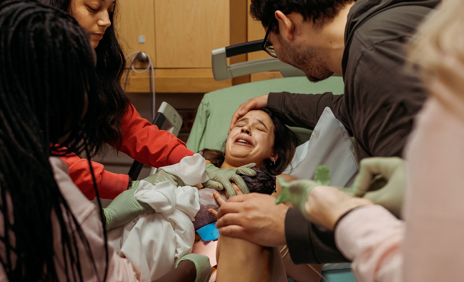 labor and delivery captured at Saint Francis Hospital in Tulsa,OK