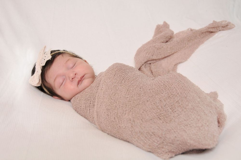 color image newborn wrap neutrals