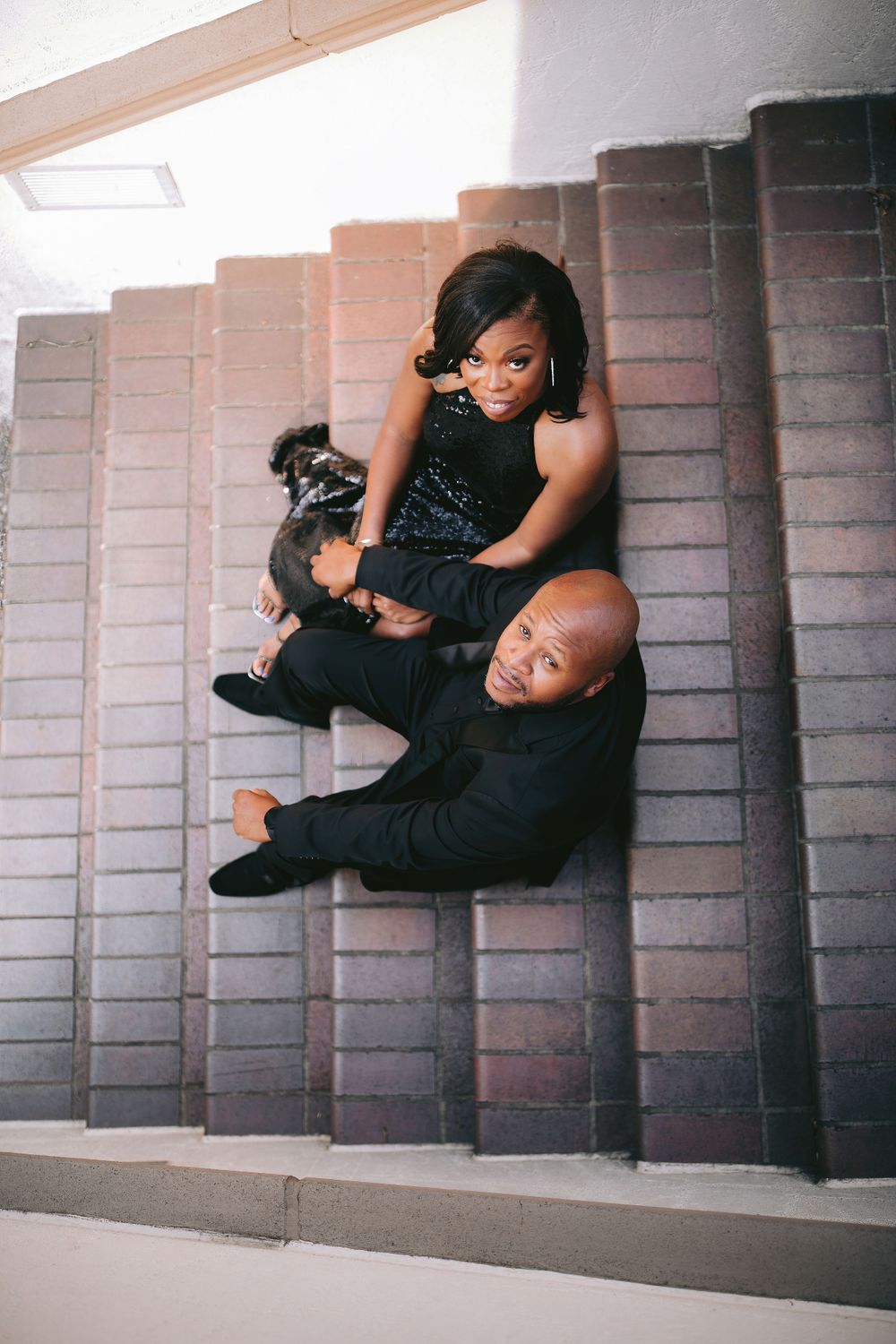 Mandalay Canal Walk at Las Colinas Engagement Photo