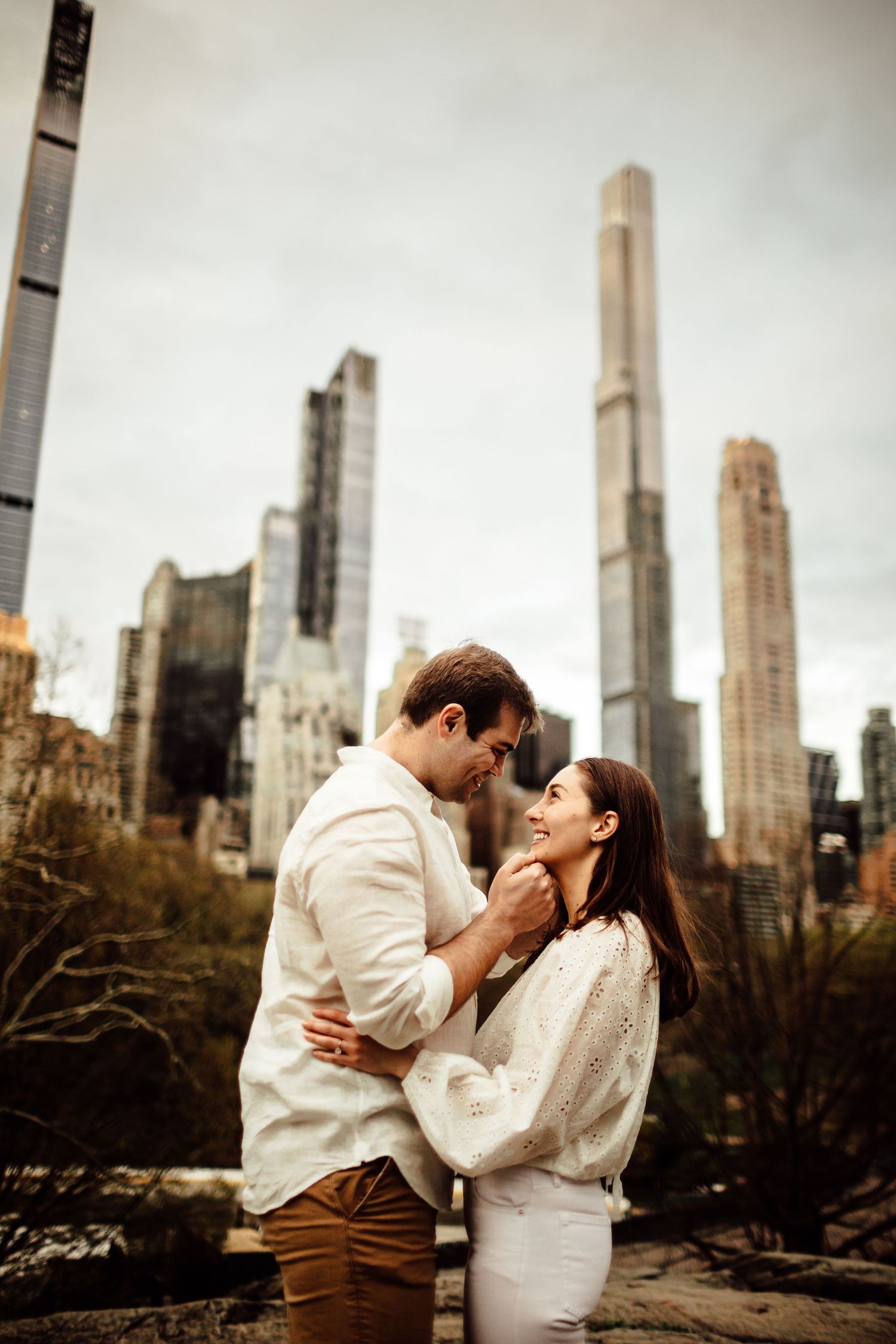 Central Park engagement shoot