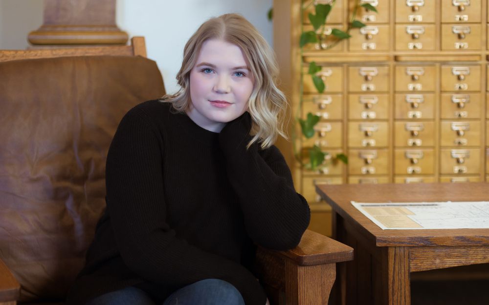 Portrait Photography, Lifestyle Photography, Library, Graduation, Masters Degree, Bismarck, Mandan, Dickinson