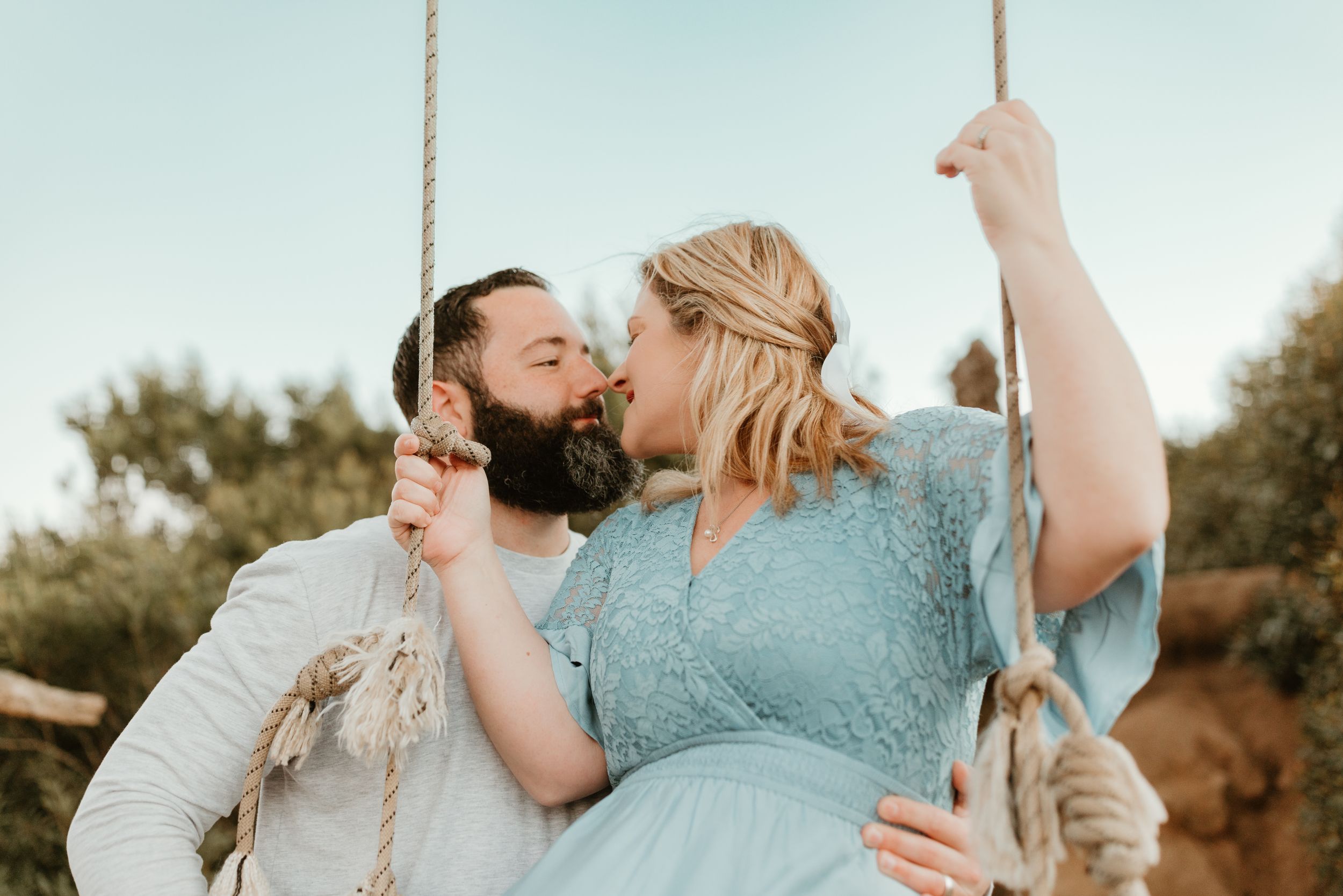 sunset cliffs engagement photos