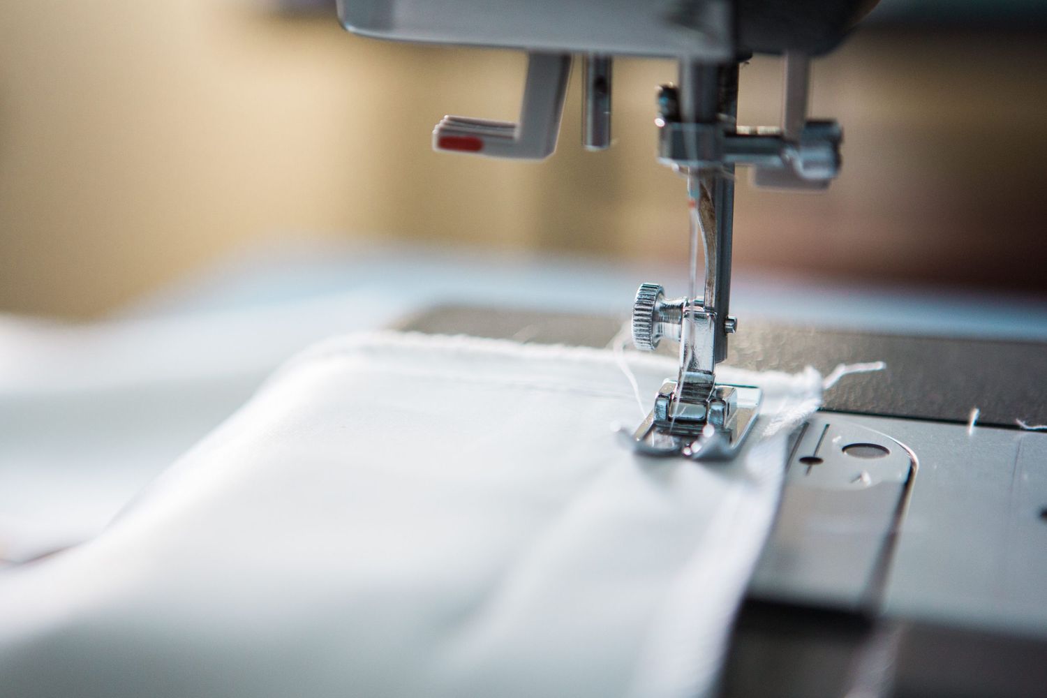 needle on sewing machine  Gloucestershire branding photographer