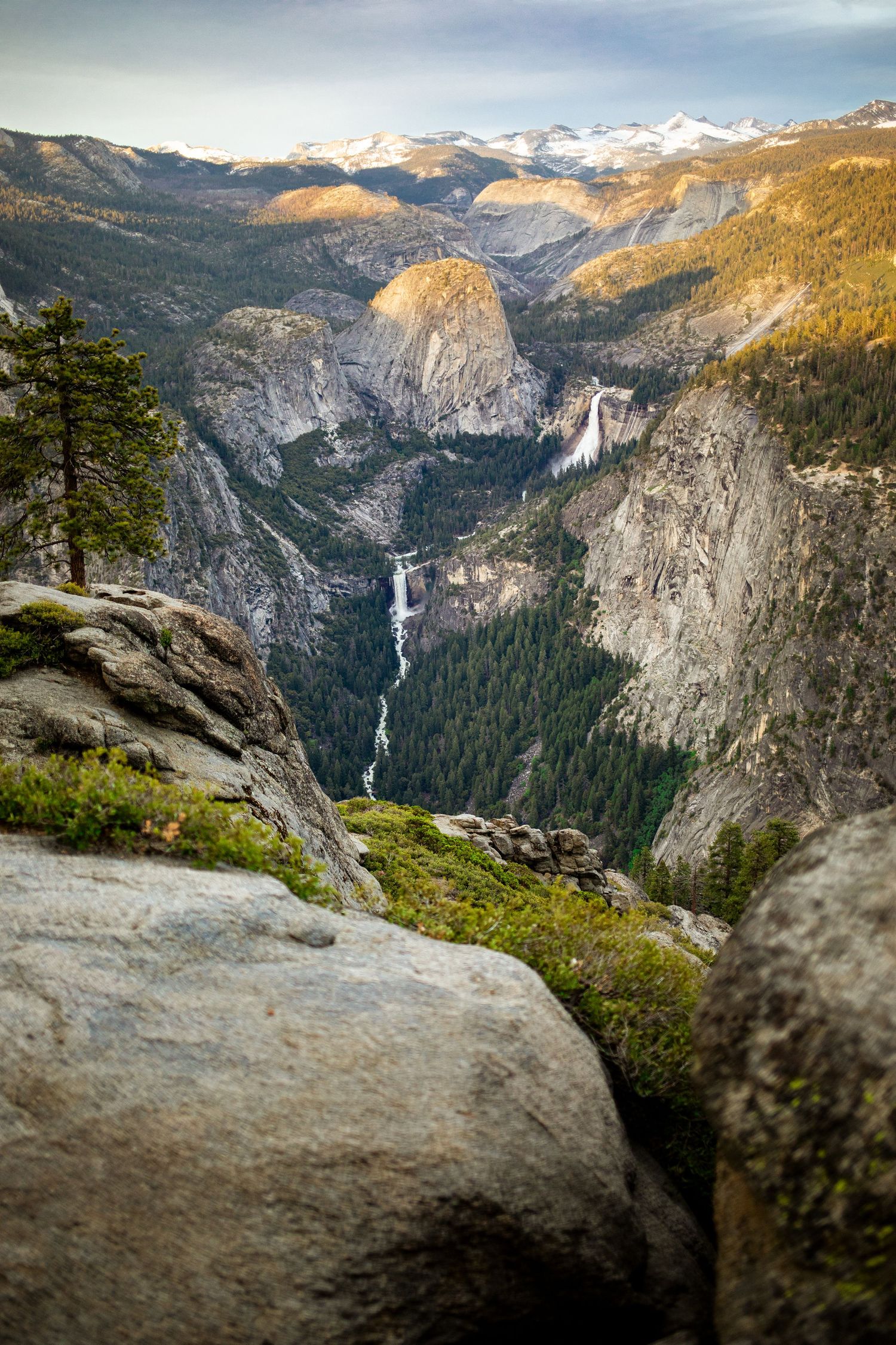 Waterfall in Yosemite National Park