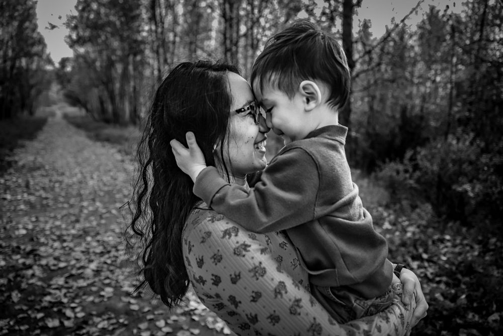 Mother and son. Family photographer.