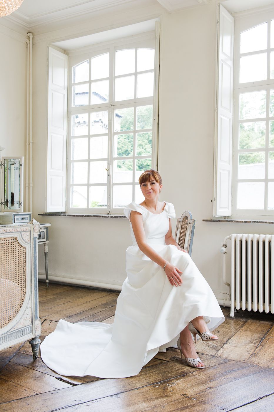 la préparation du mariage au Château de La Rocq