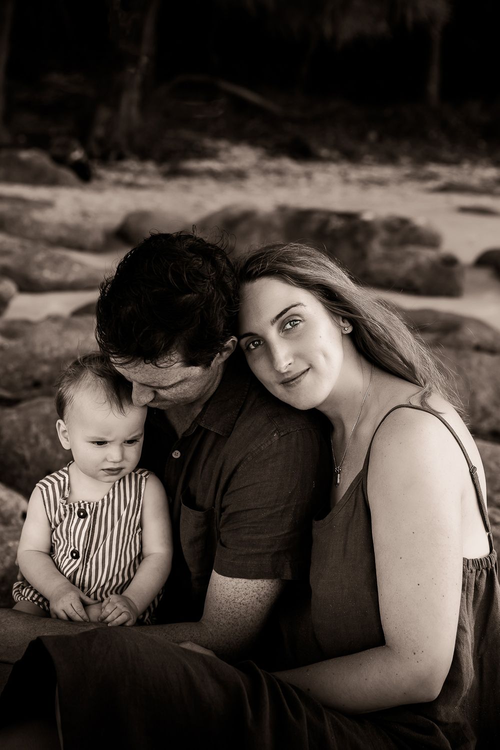 Family Golden Hour sunset Photography Session. Vincentia Jervis Bay NSW by Claire Frances Photography