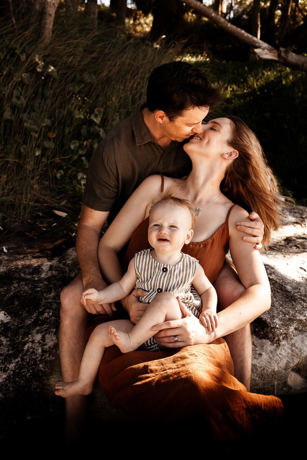 Family Golden Hour sunset Photography Session. Vincentia Jervis Bay NSW by Claire Frances Photography