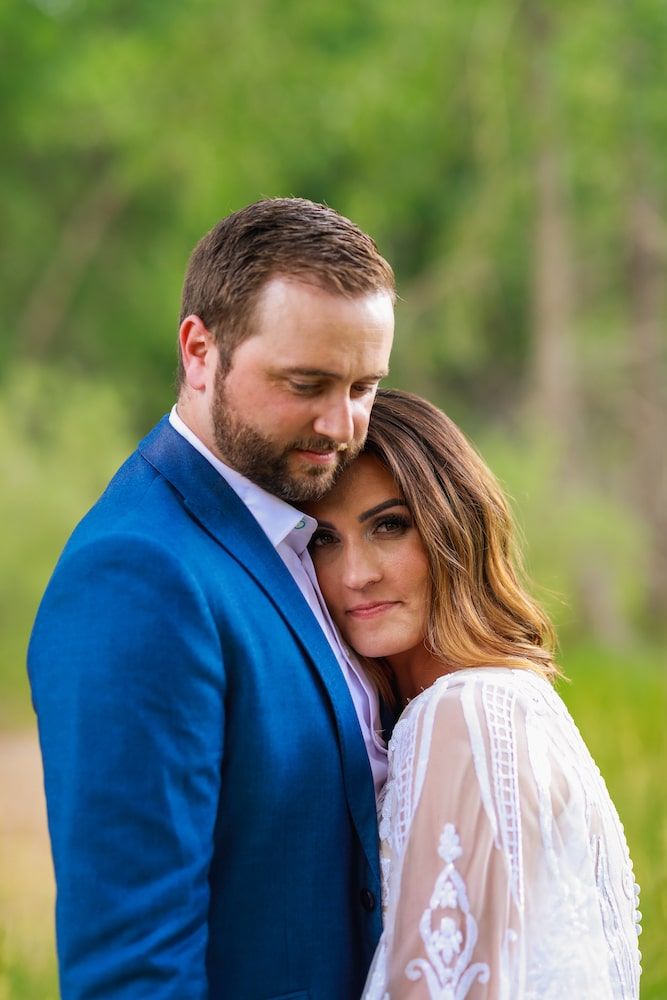 colorado elopement with mountain backdrop