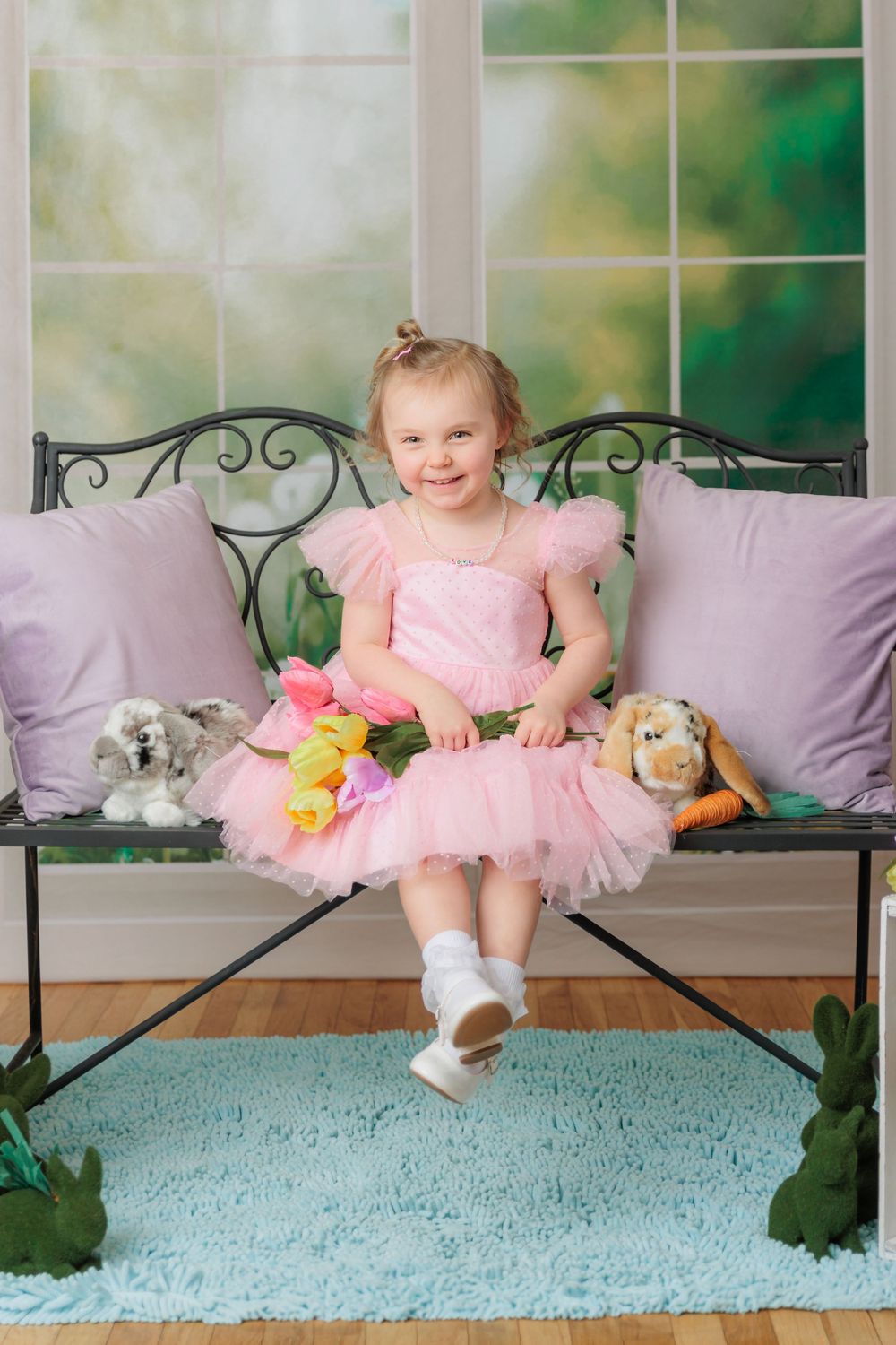 spring family photos kids children studio clayton franklinville mantua bunny malaga millville vineland pitman monroe