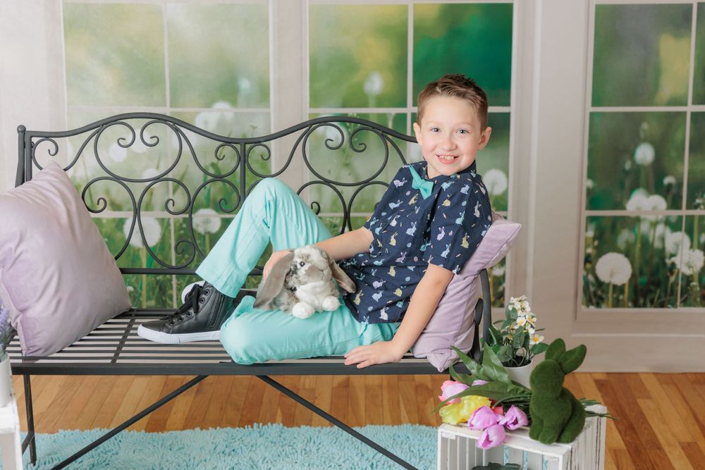 spring family photos kids children studio clayton franklinville mantua bunny malaga millville vineland pitman monroe